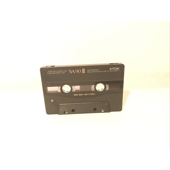 Lot of 2 TDK SA 90 Blank Audio Cassette Tapes 90min High Bias Type II New Sealed - Picture 7 of 11